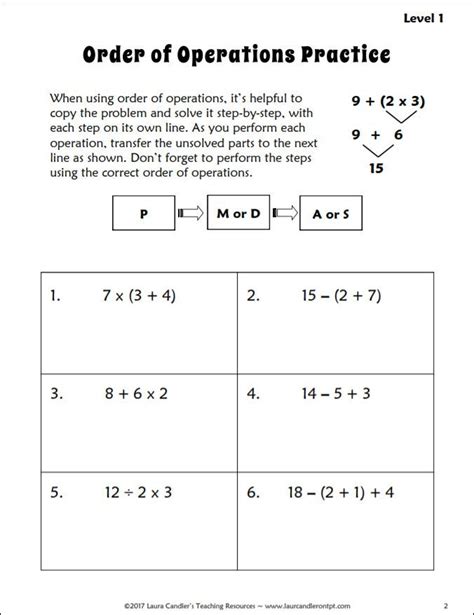 order of operations pemdas practice worksheets|order of operations worksheet pdf.